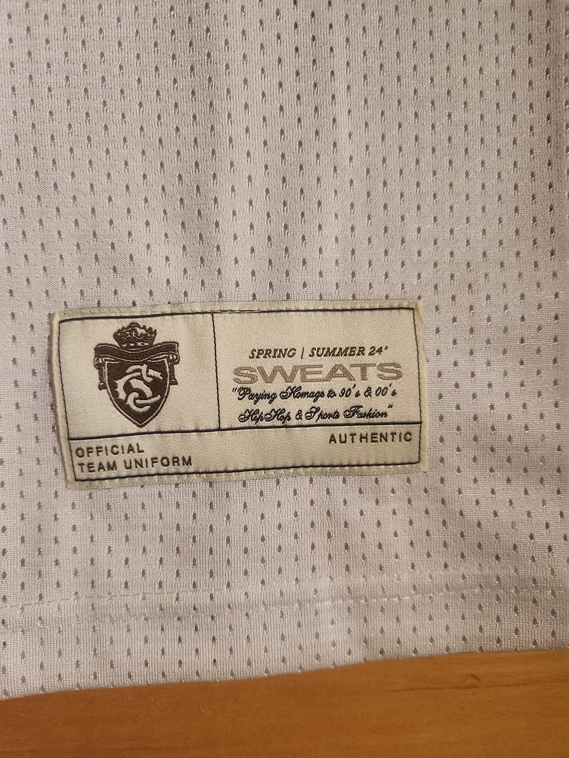 sweats collective크롭 메쉬 반팔 상품이미지5