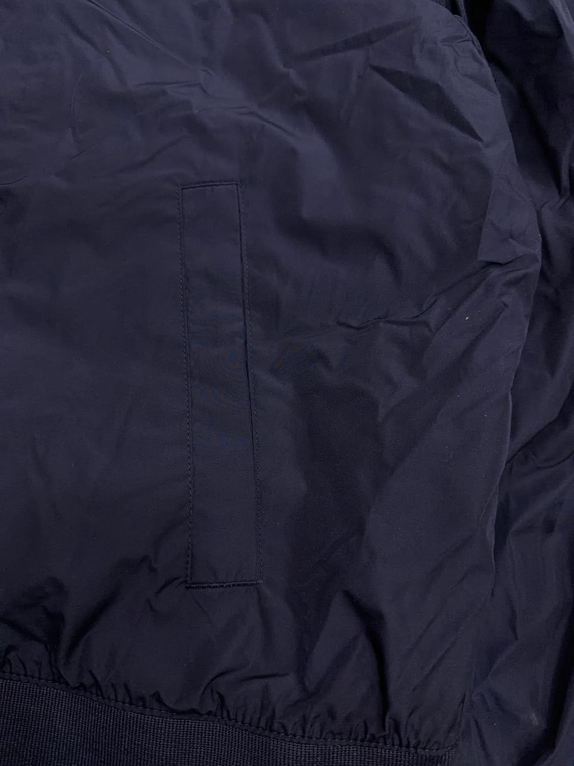 H&M 레귤러 블랙 봄버 바람막이 점퍼 자켓 XL 상품이미지4