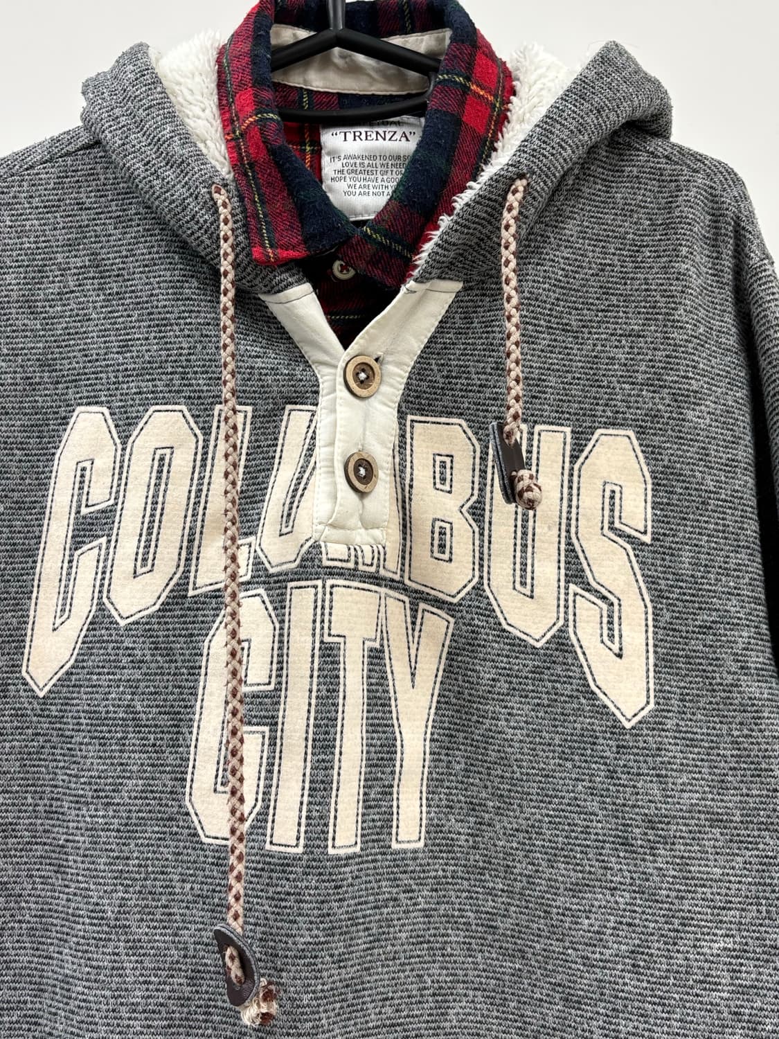 빈티지 레이어드 후드티 y2k 상품이미지6