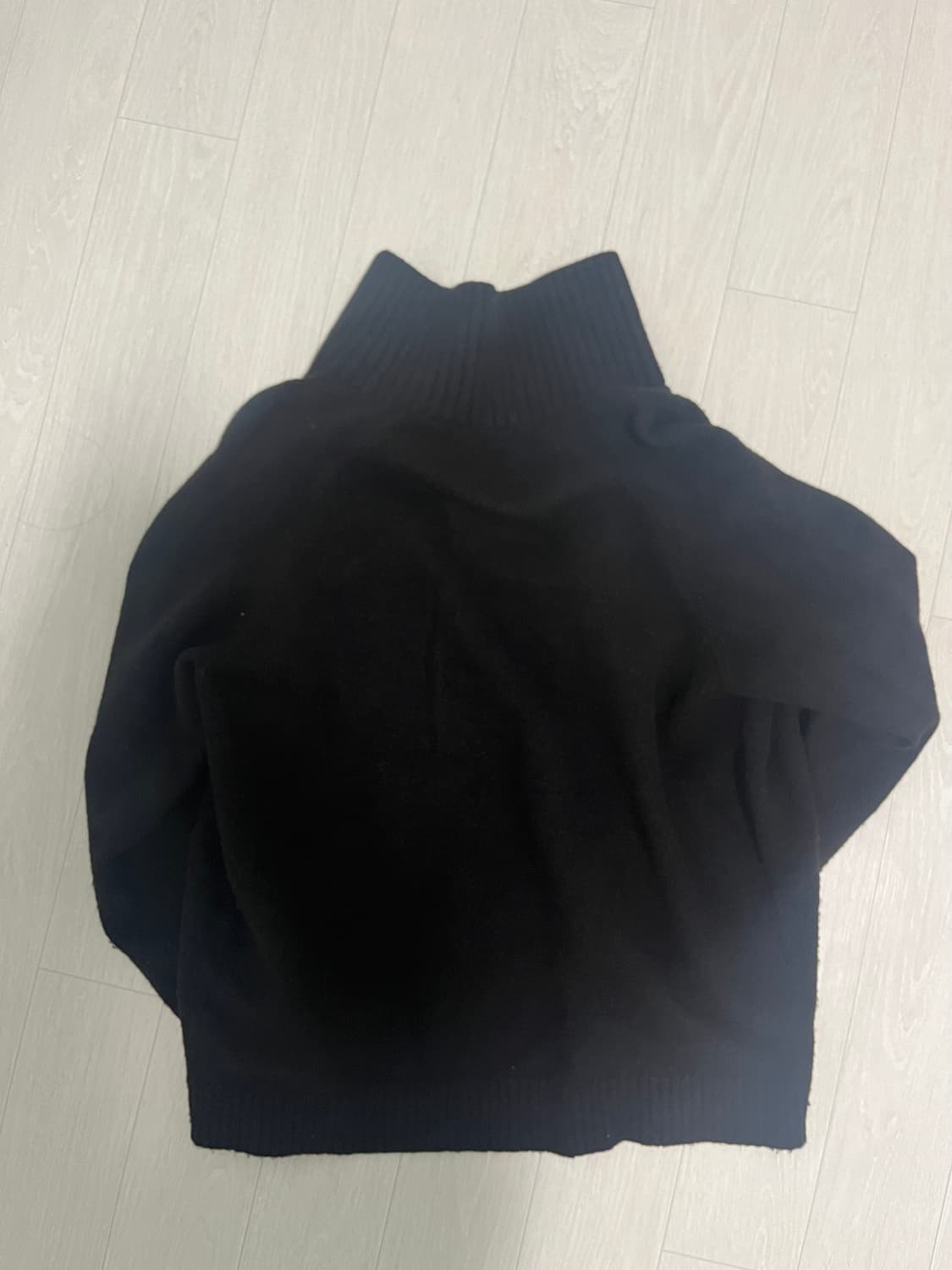 유니클로 수플레얀 스탠드칼라 가디건 브라운s 상품이미지3