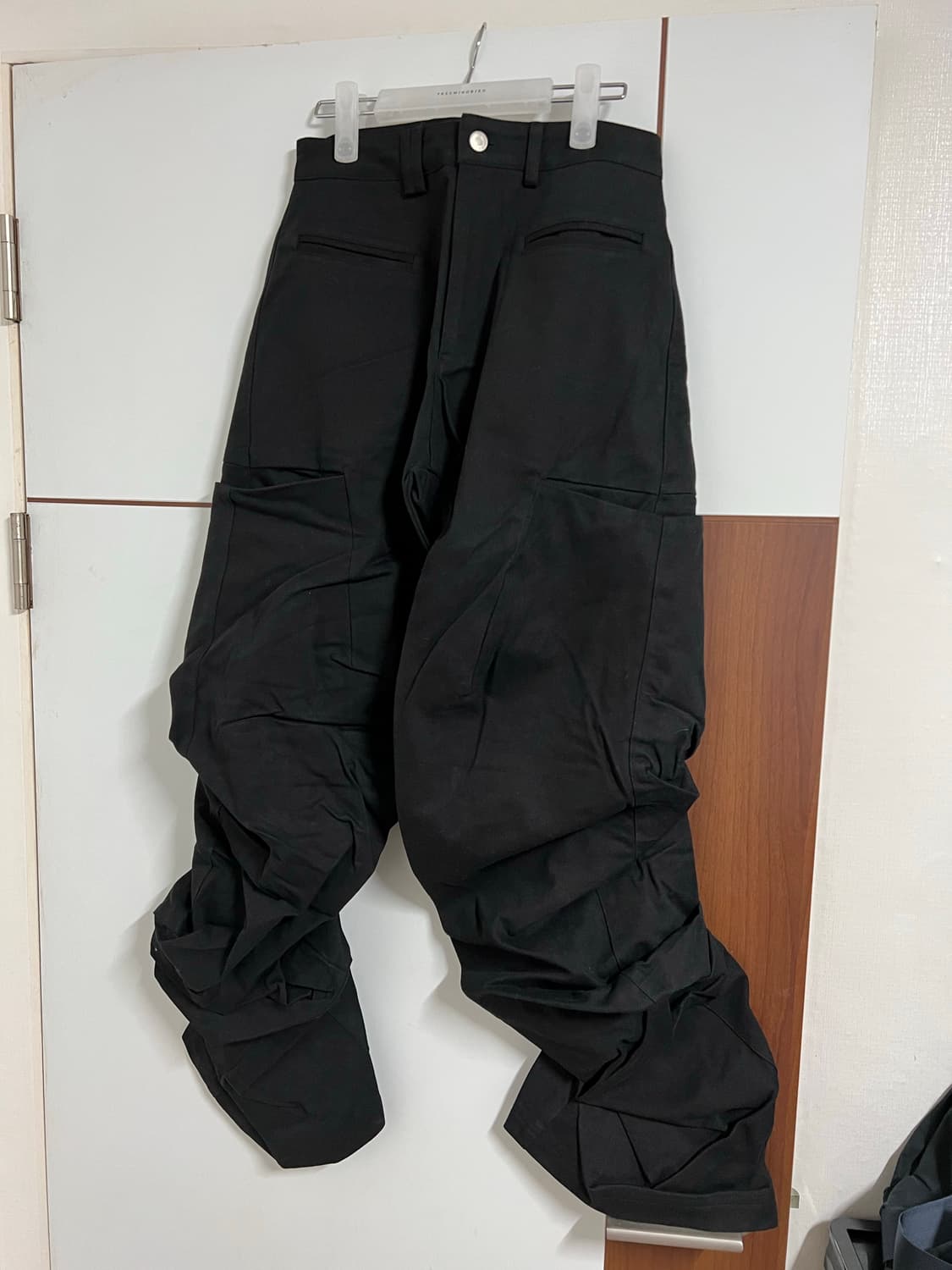 [나체nache]핀턱 와이드 팬츠 0사이즈 상품이미지3