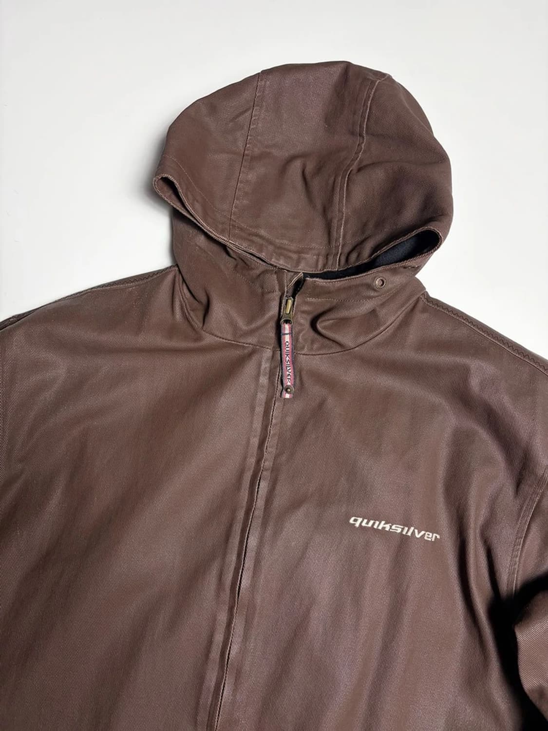 퀵실버 Quiksilver 백 빅로고 후드 집업 자켓 R1317 상품이미지2