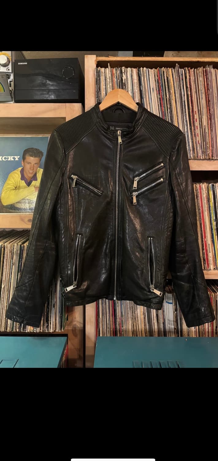 디스퀘어드2 가죽 자켓 상품이미지1