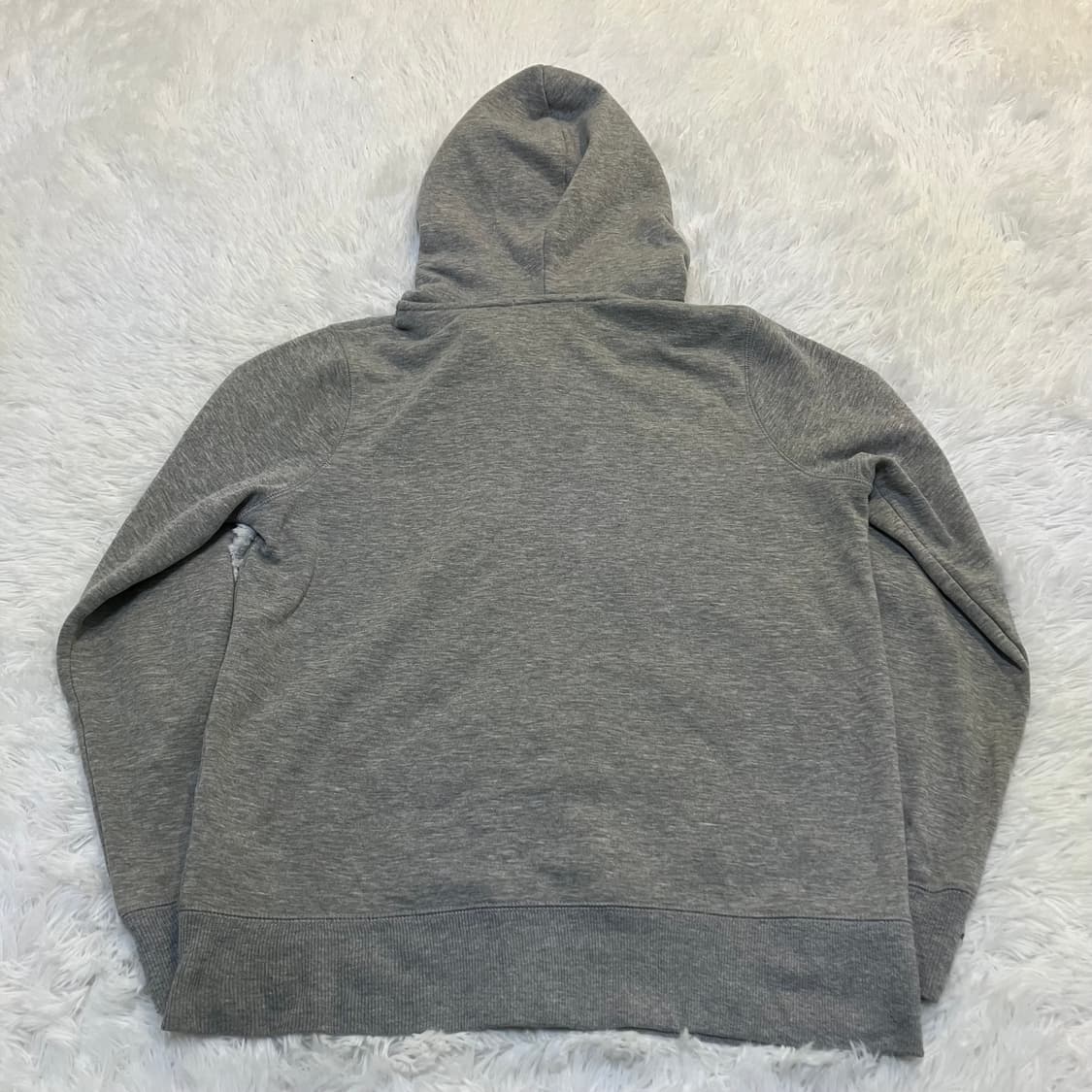 빈티지 골드 지퍼 그레이 후드 집업 808 y2k 스트릿 갸루 펑키 일본 상품이미지2