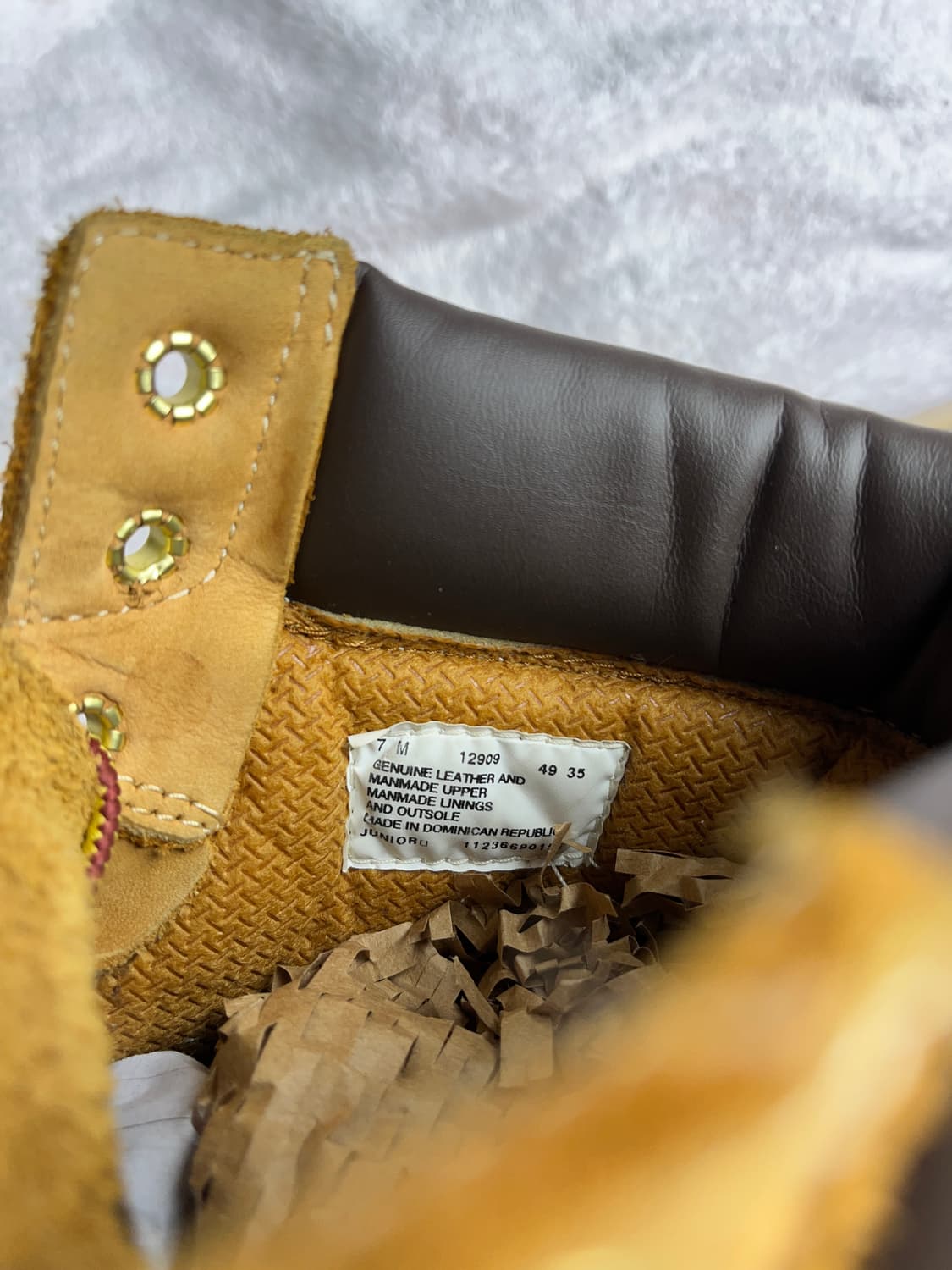 [7] 팀버랜드 6인치 부츠 250-255 상품이미지7