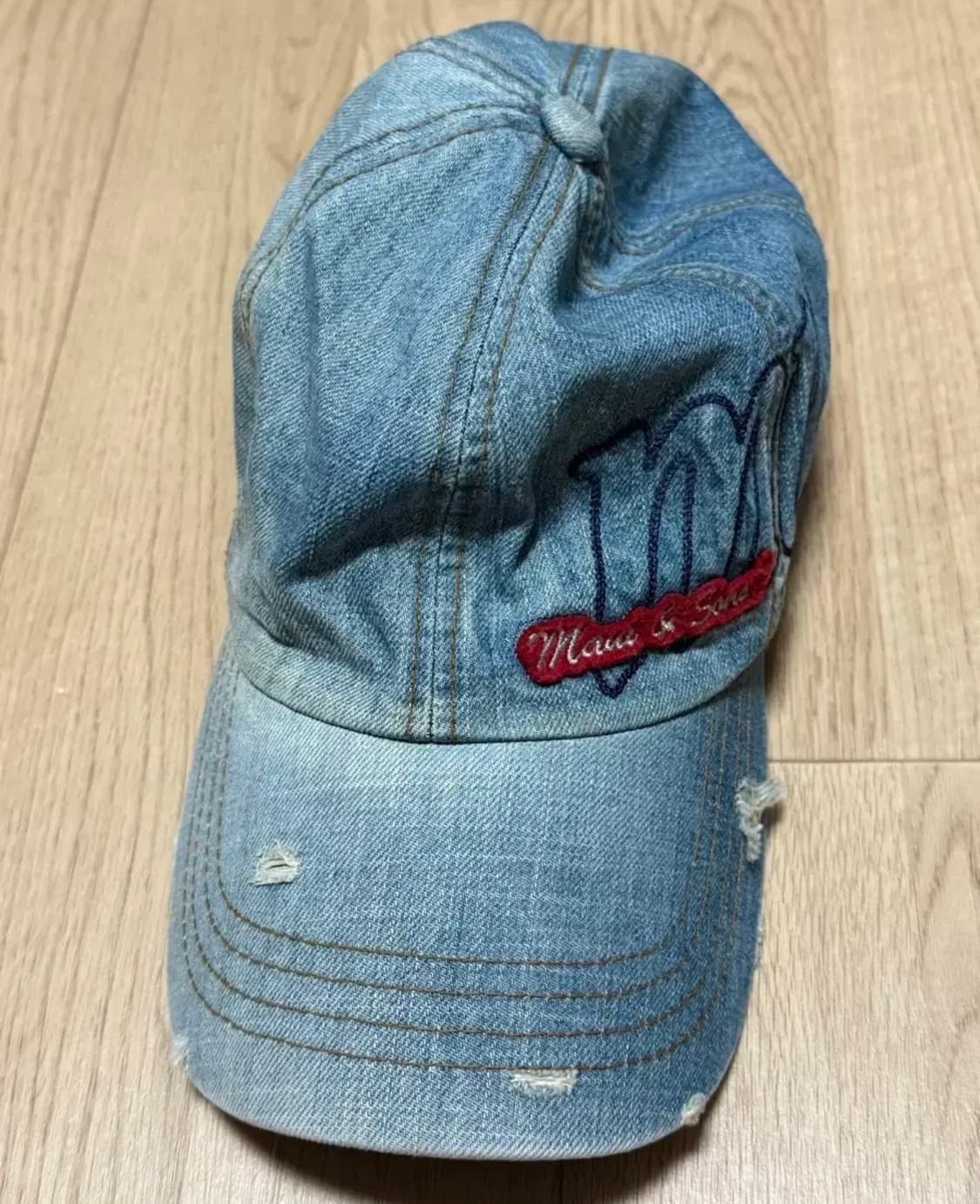 빈티지 데님 볼캡 모자 상품이미지1