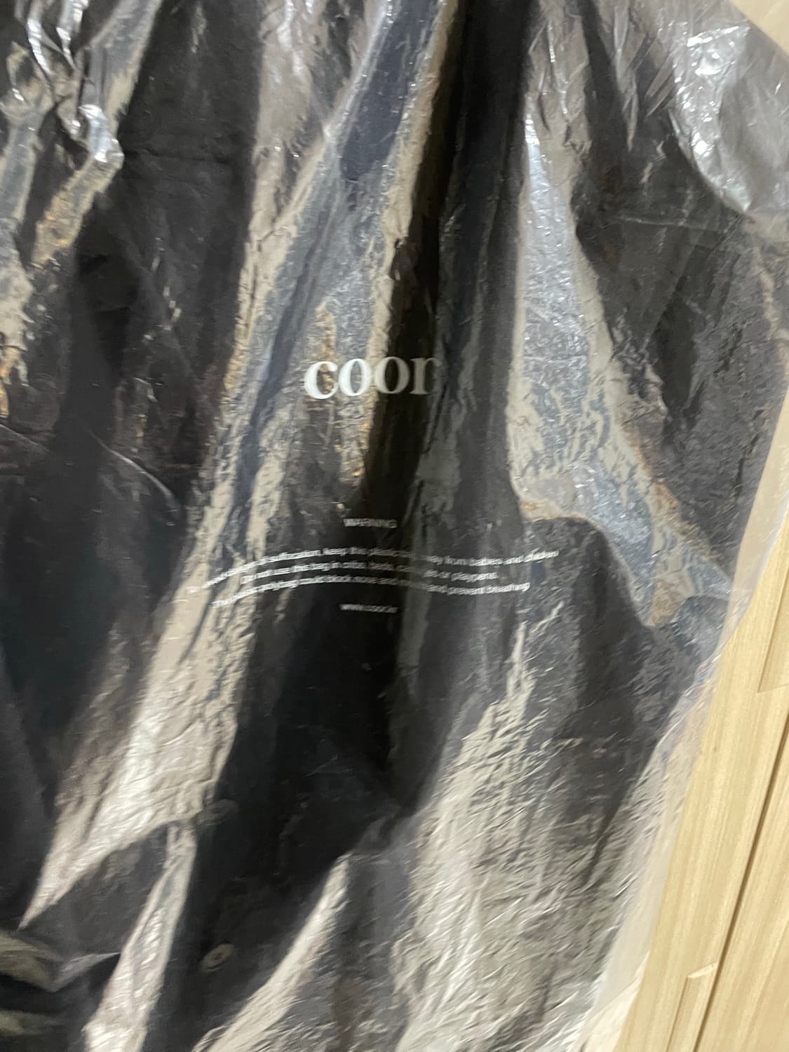 MTR 오버핏 더블 롱 코트 (블랙) 상품이미지2