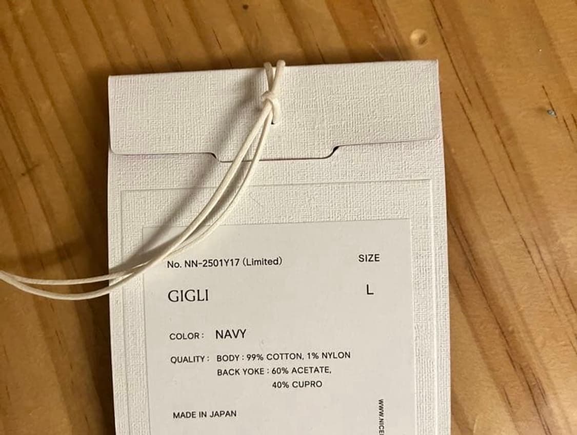 26ss GIGLI long zip pullover shirt 상품이미지6