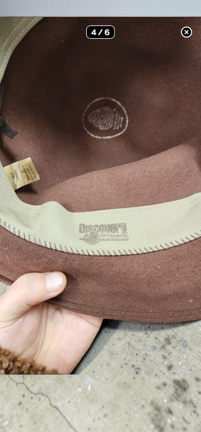 USA 디스커버리 메리노 울 페도라 모자 상품이미지4