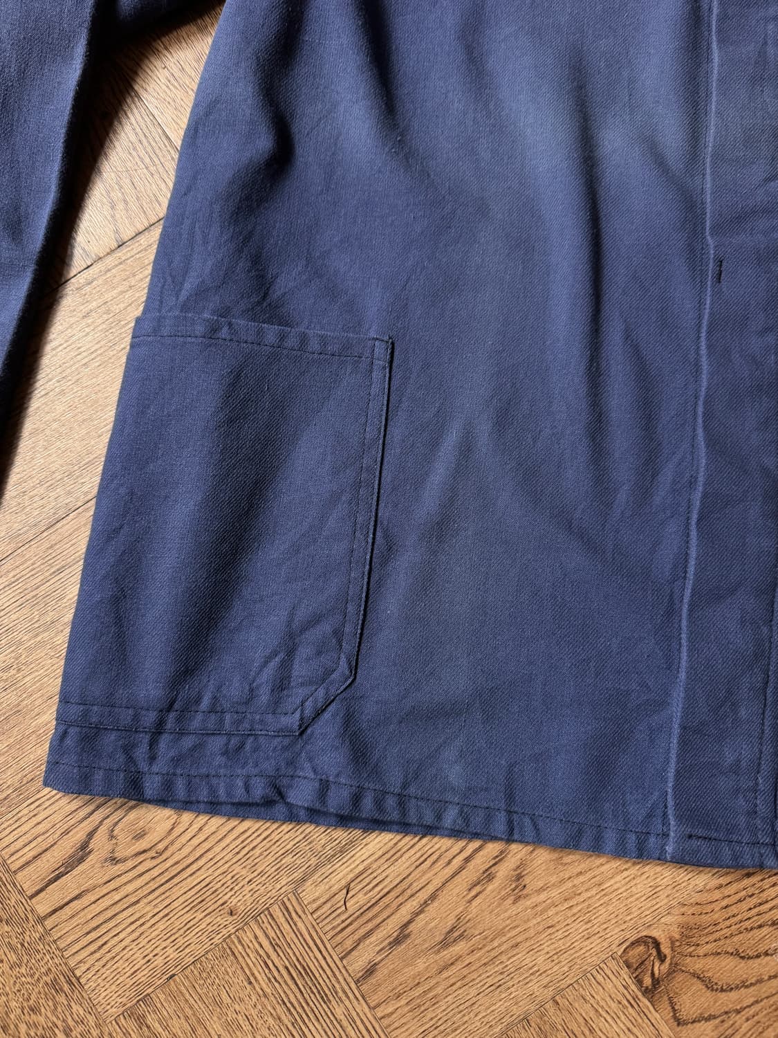 [XL]빈티지 리버티블루 프렌치 워크자켓 상품이미지4