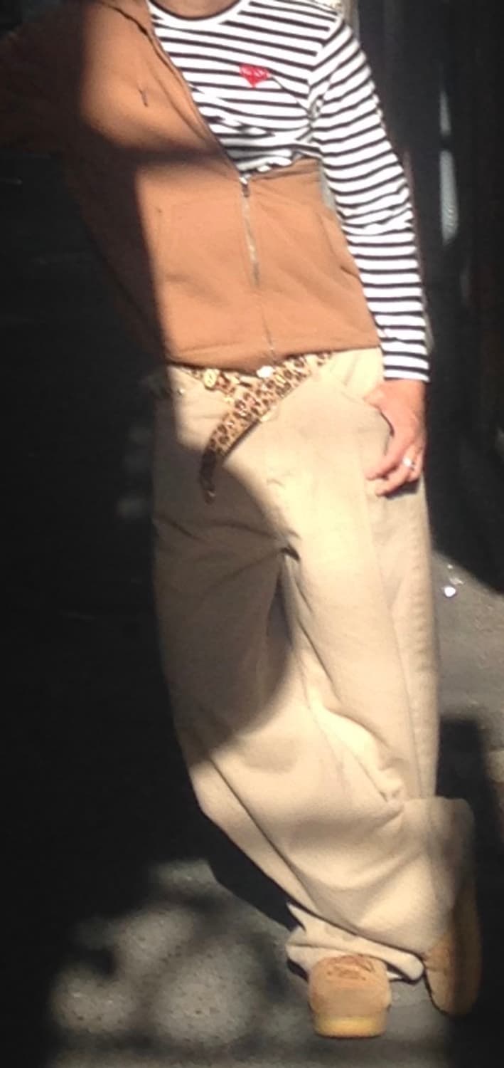 레오파드 벨트 (착샷) 상품이미지2