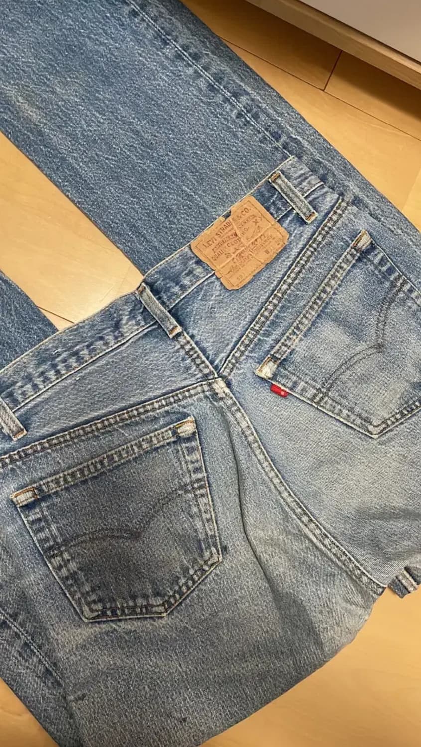 USA 80s, 리바이스 501 데님 팬츠 블랭크탭  상품이미지6