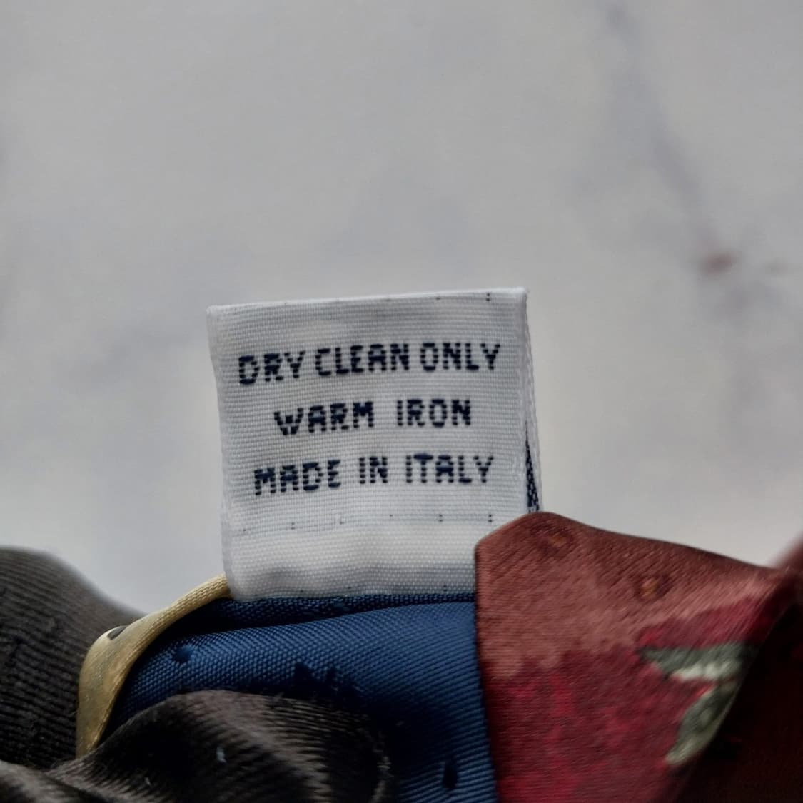 지방시 실크 브라운 플로럴 패턴 넥타이 9.7cm A+등급 K1468
 상품이미지10