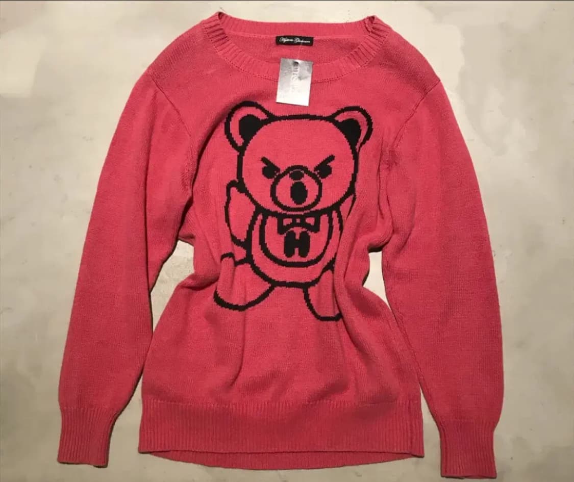 히스테릭글래머 퍽베어 니트 상품이미지1