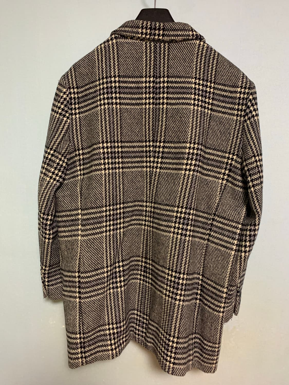 빈티지 모직 체크자켓 상품이미지3