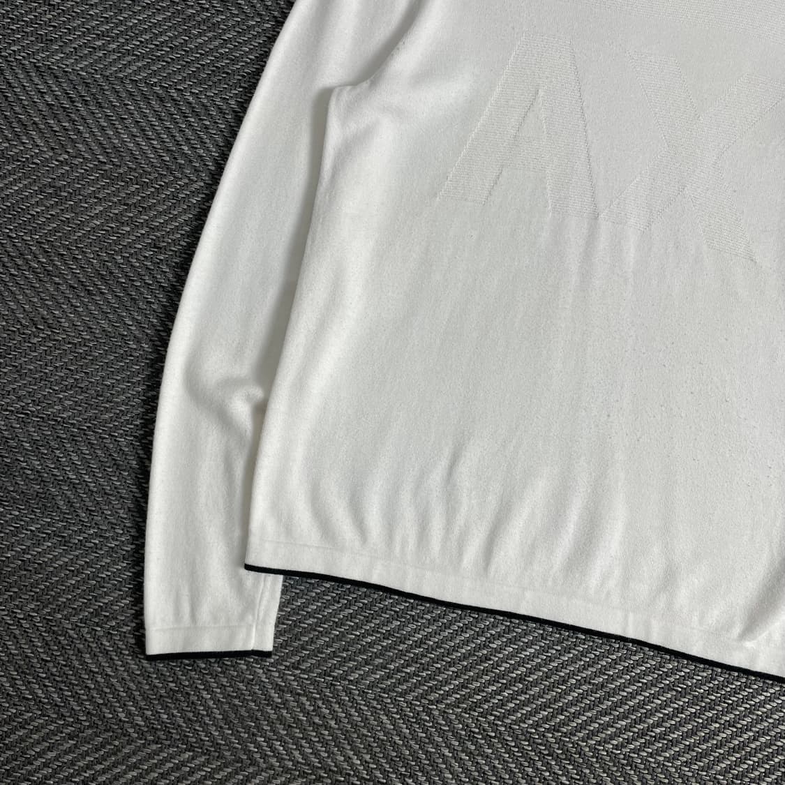 아르마니 빅로고 아카이브 미니멀 니트o 3191 상품이미지3