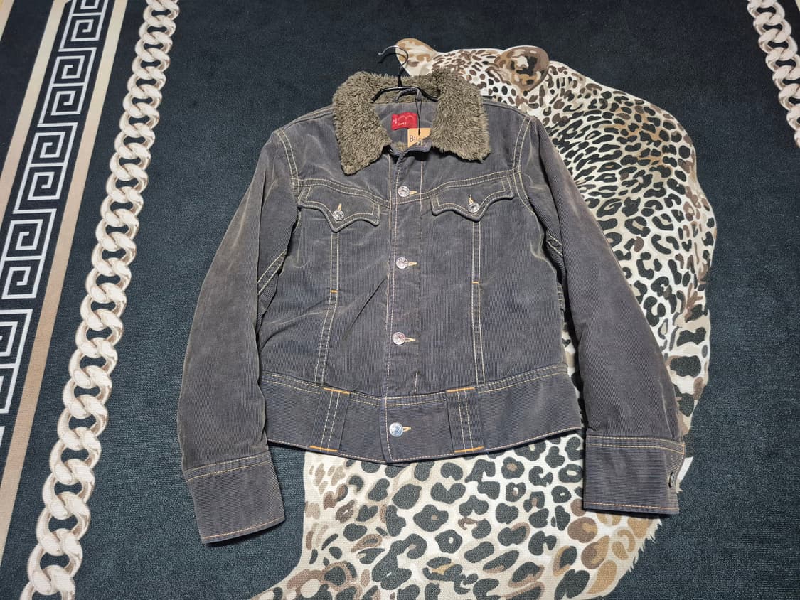 리바이스 타입1 쉐르파 코듀로이 웨스턴 트러커 자켓 m 상품이미지1