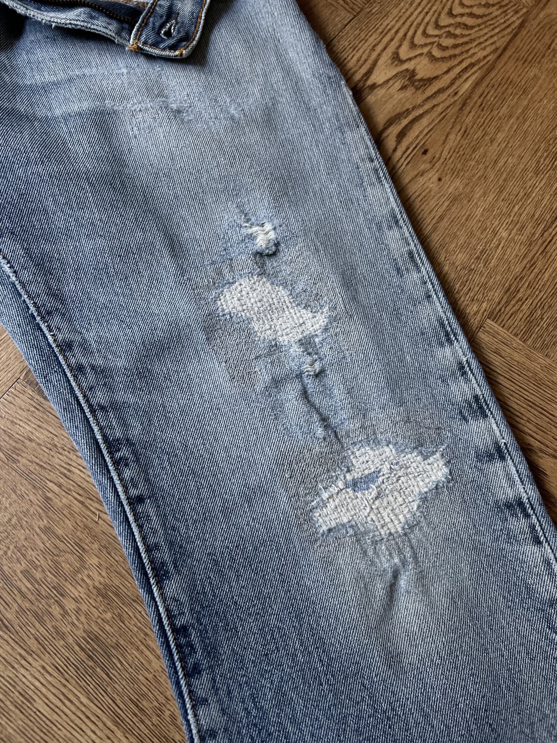 [33]리바이스 517 데미지 리워크 플레어진  F23 상품이미지6