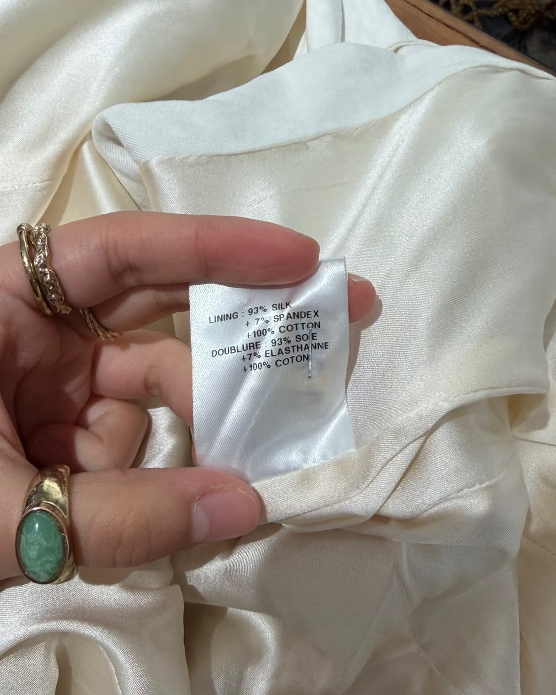 앤드뮐미스터 화이트 아카이브 아티저널 코트 상품이미지9