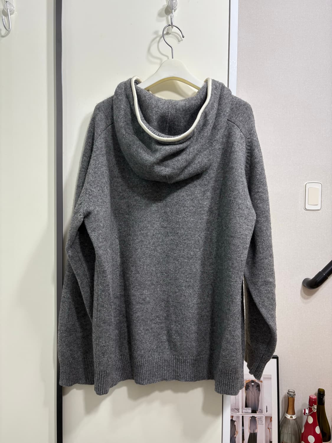 99aw 언더커버 준 타카하시 램스울 후드 M 상품이미지2