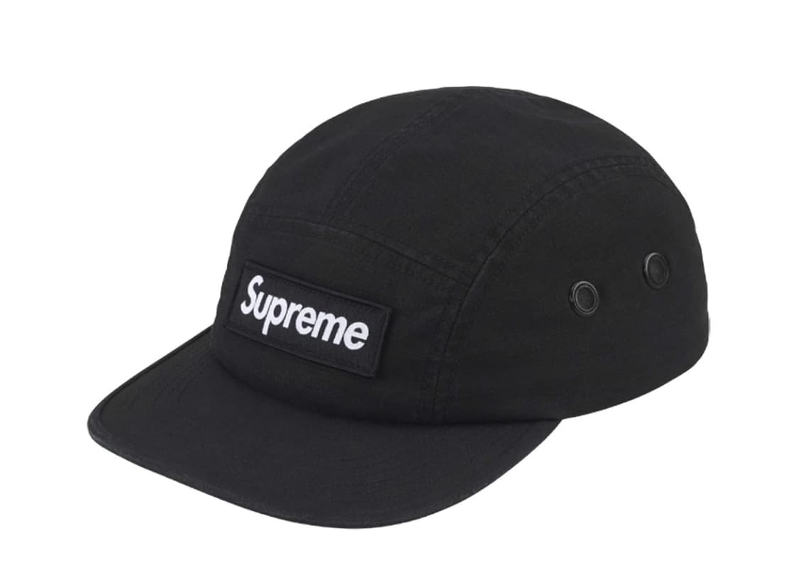 슈프림 x 주욕 캠프캡 블랙 -25ss 상품이미지1