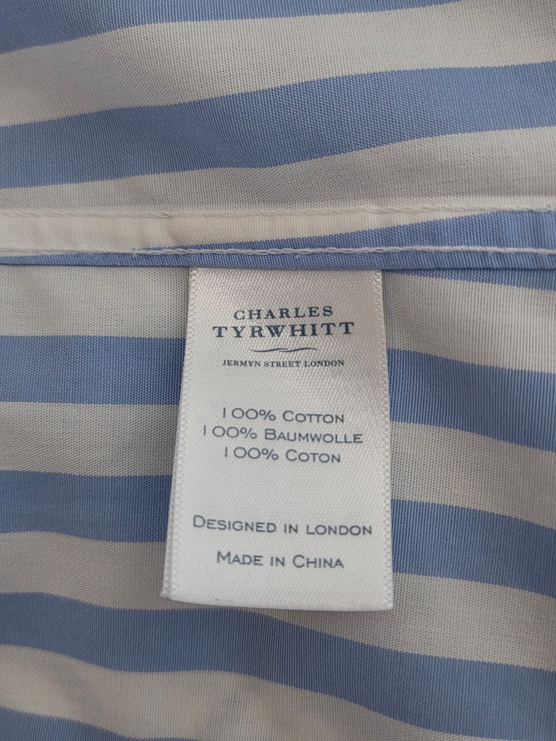 찰스띠릿 스트라이프셔츠 105 상품이미지3