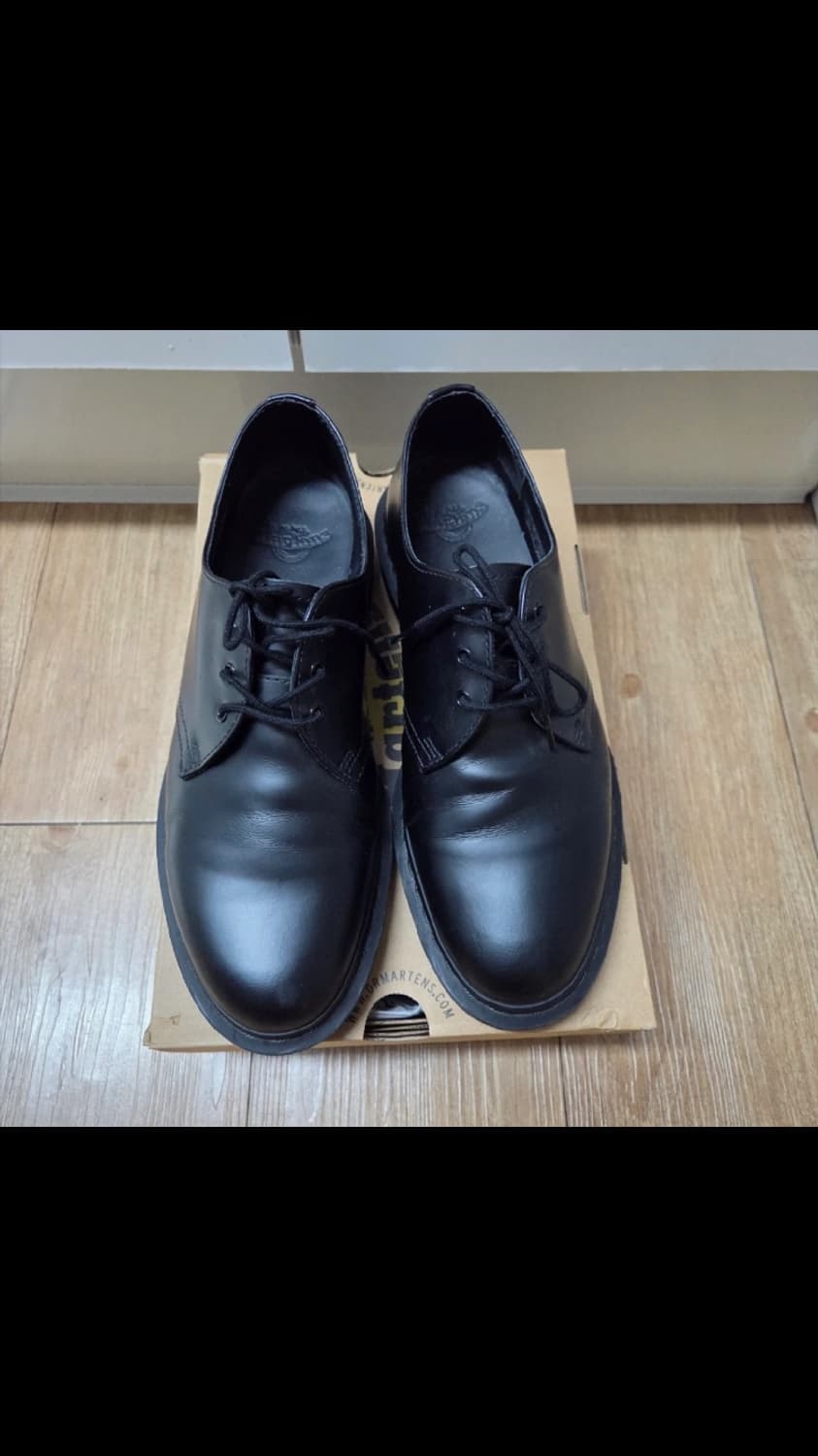 닥터마틴 1461 모노 블랙 280 스무스 상품이미지1