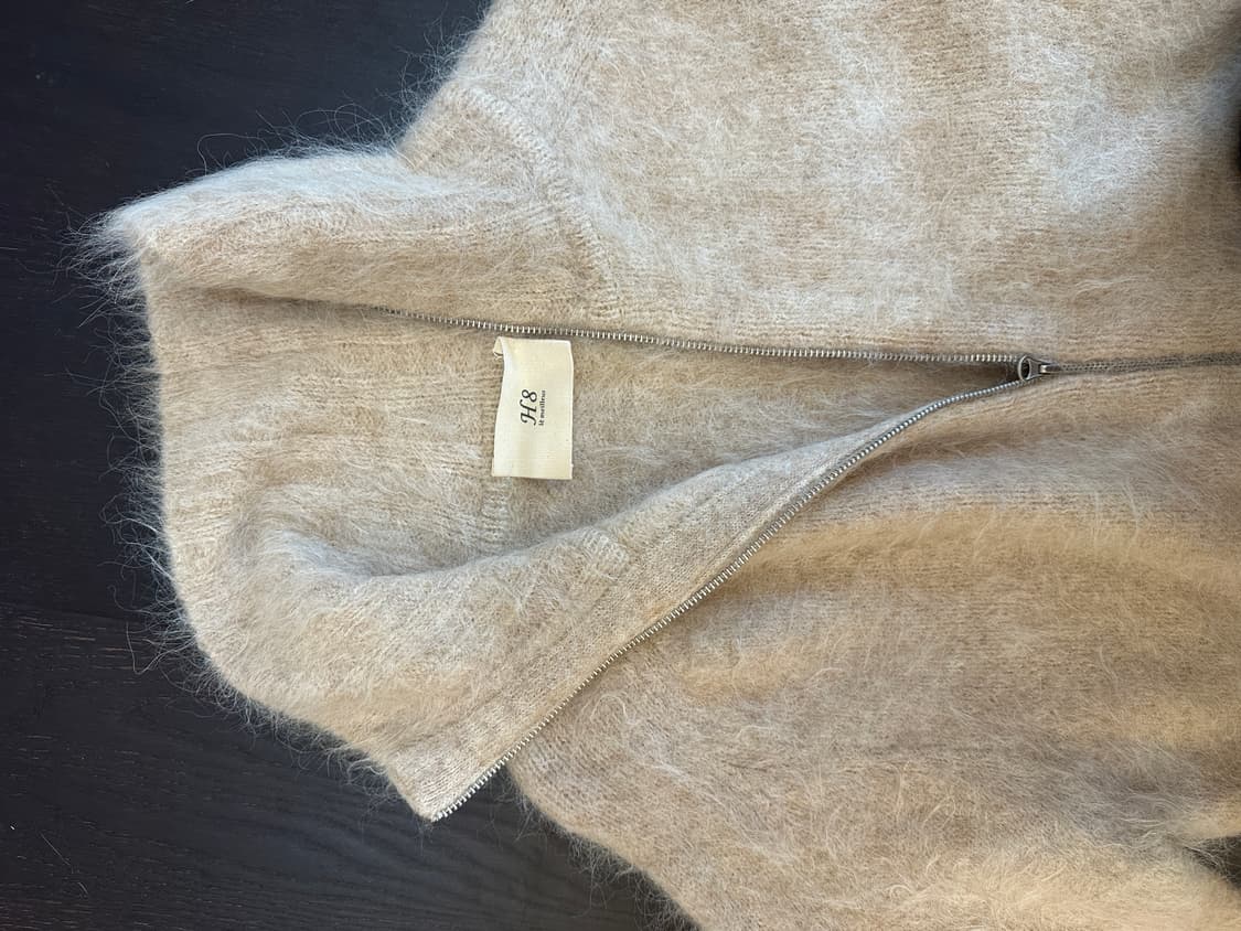 H8 maren alpaca blouson 집업 상품이미지5