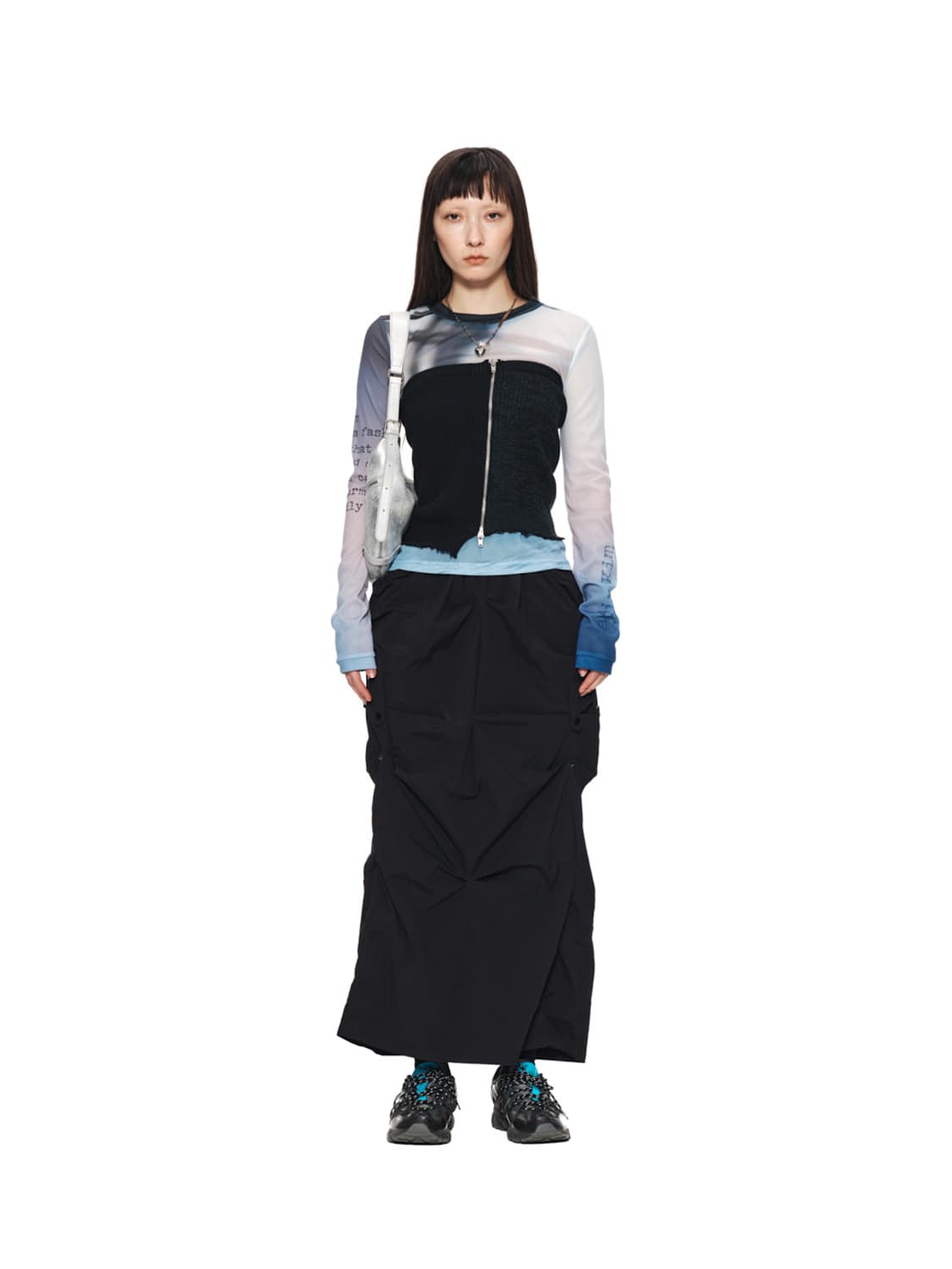 마뗑킴) 스프링 맥시 롱 스커트 상품이미지5