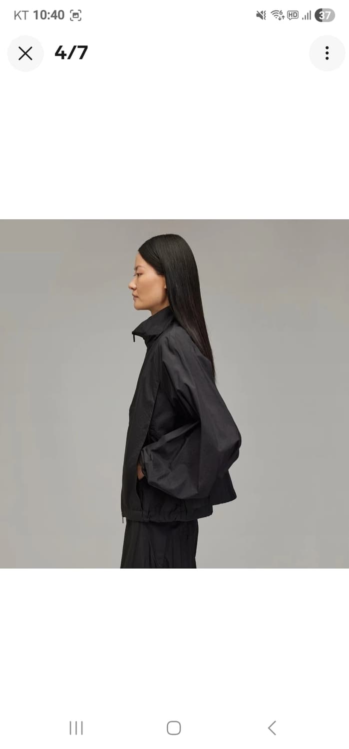 Y-3 울트라라이트 나일론 재킷 블랙 요지 야마모토 상품이미지4