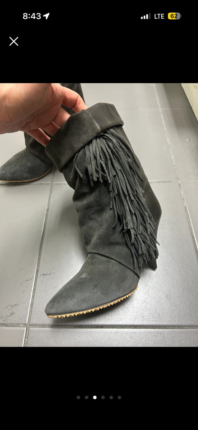 Isabel Marant x H&M 프린지 앵글 부츠 상품이미지1