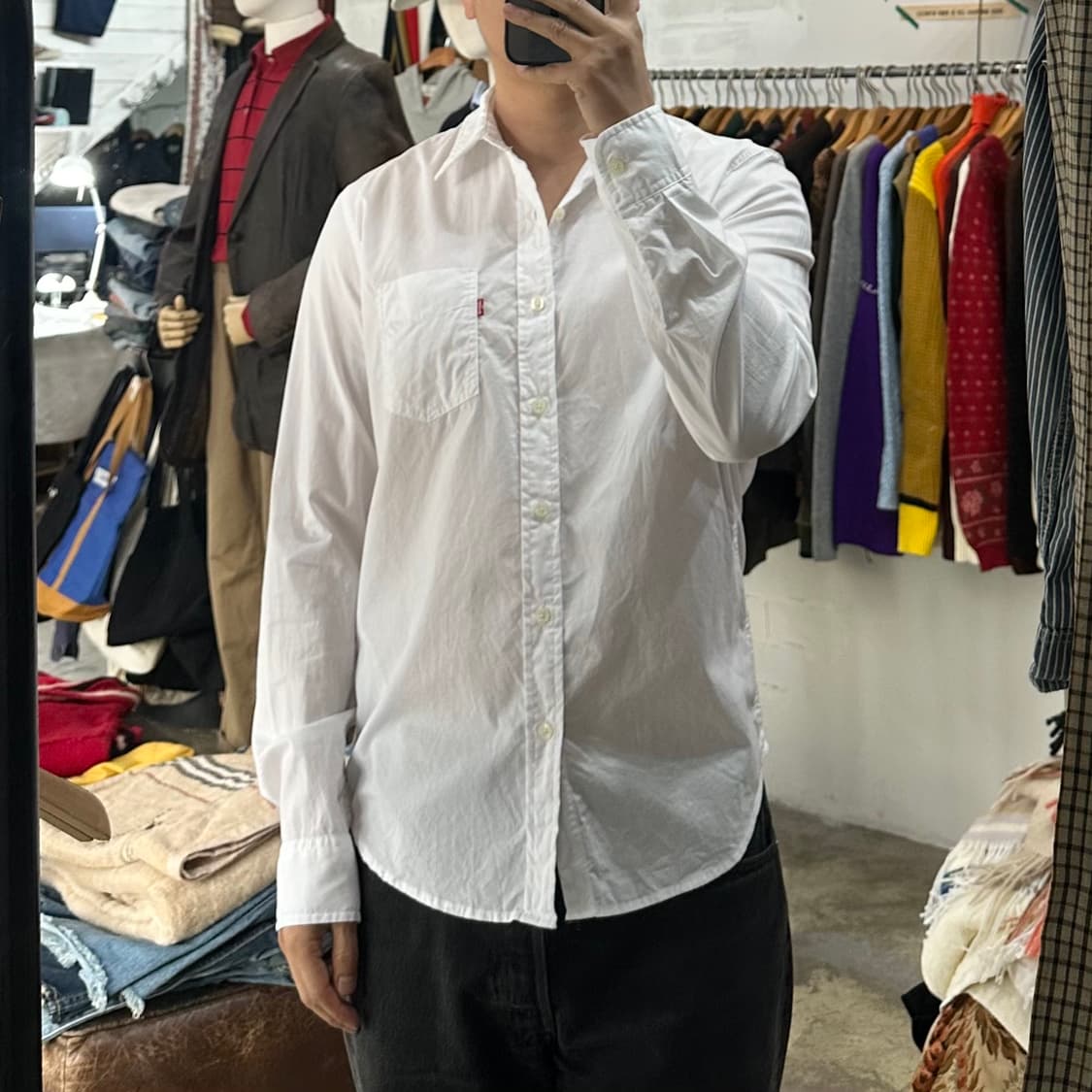 (착용컷) 리바이스 셔츠 (남성용 98) 상품이미지3