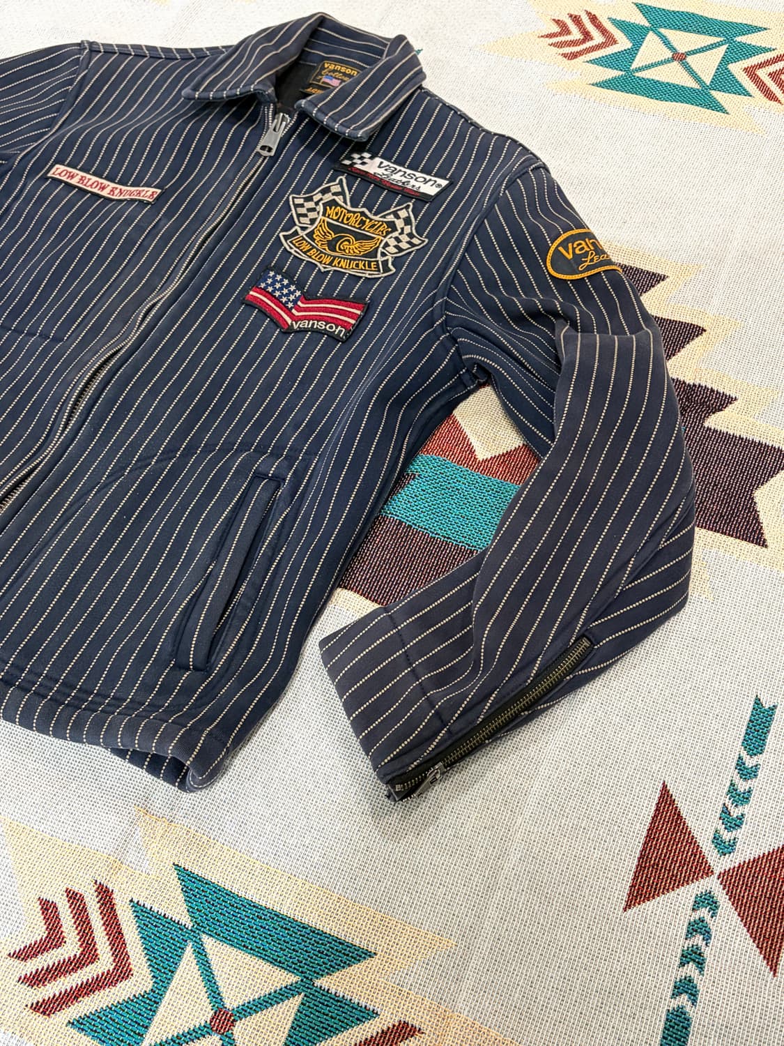 밴슨x로우블로우너클 와바시 스포츠 자켓 상품이미지2