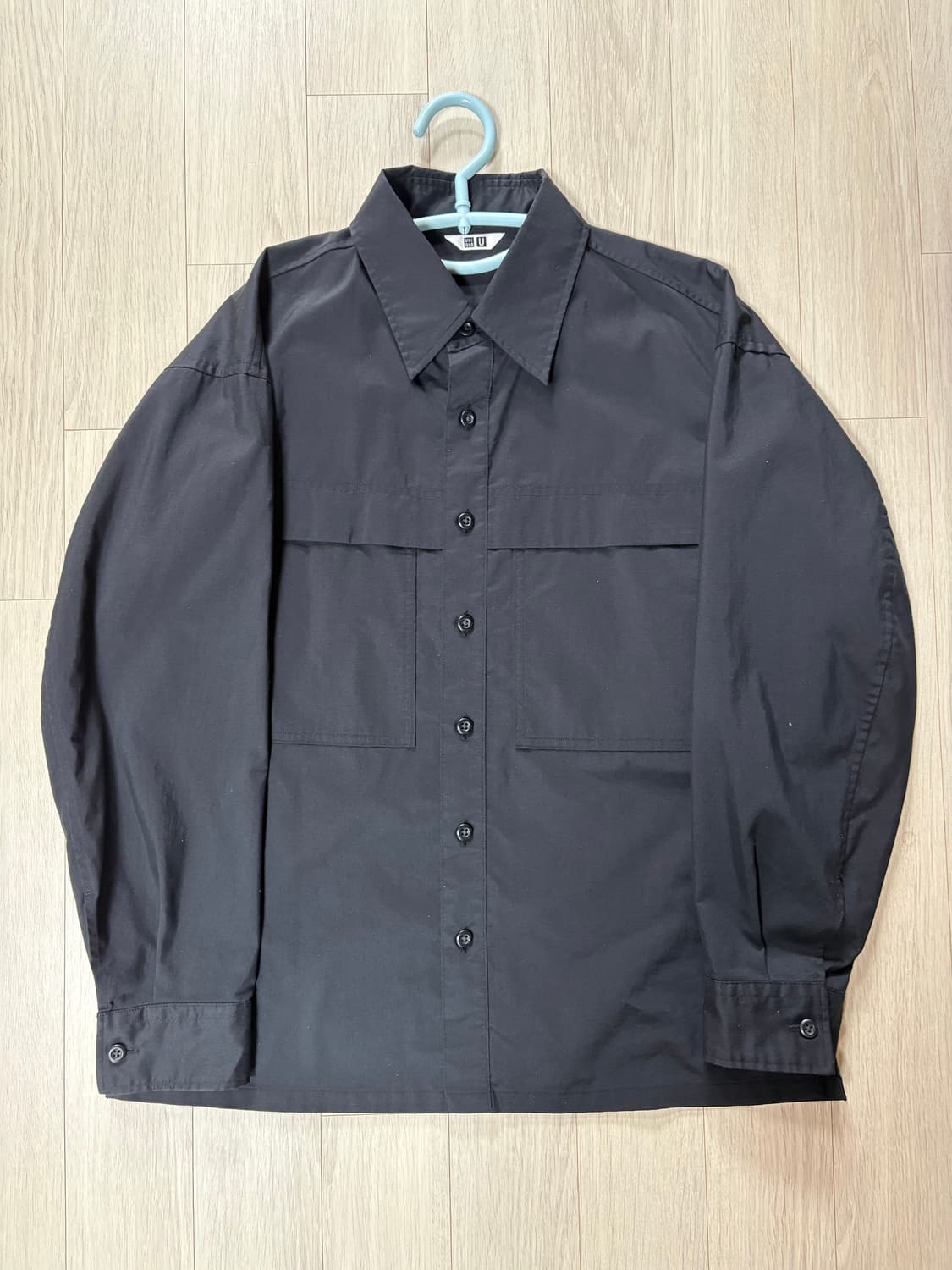 유니클로u 유틸리티 오버사이즈 셔츠 s 상품이미지1
