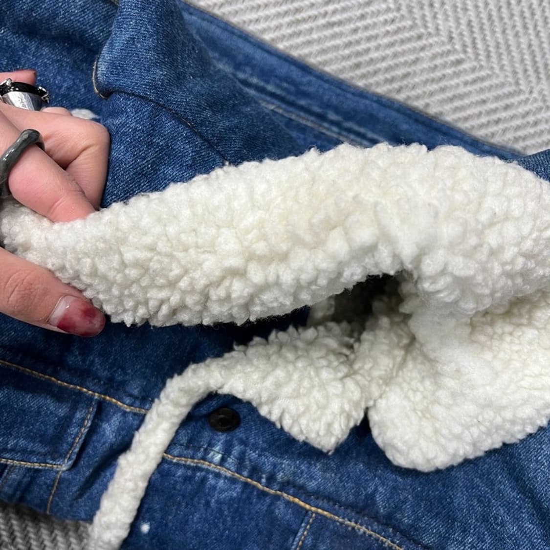 화이트호스 셰르파 데님자켓 v0700 상품이미지7