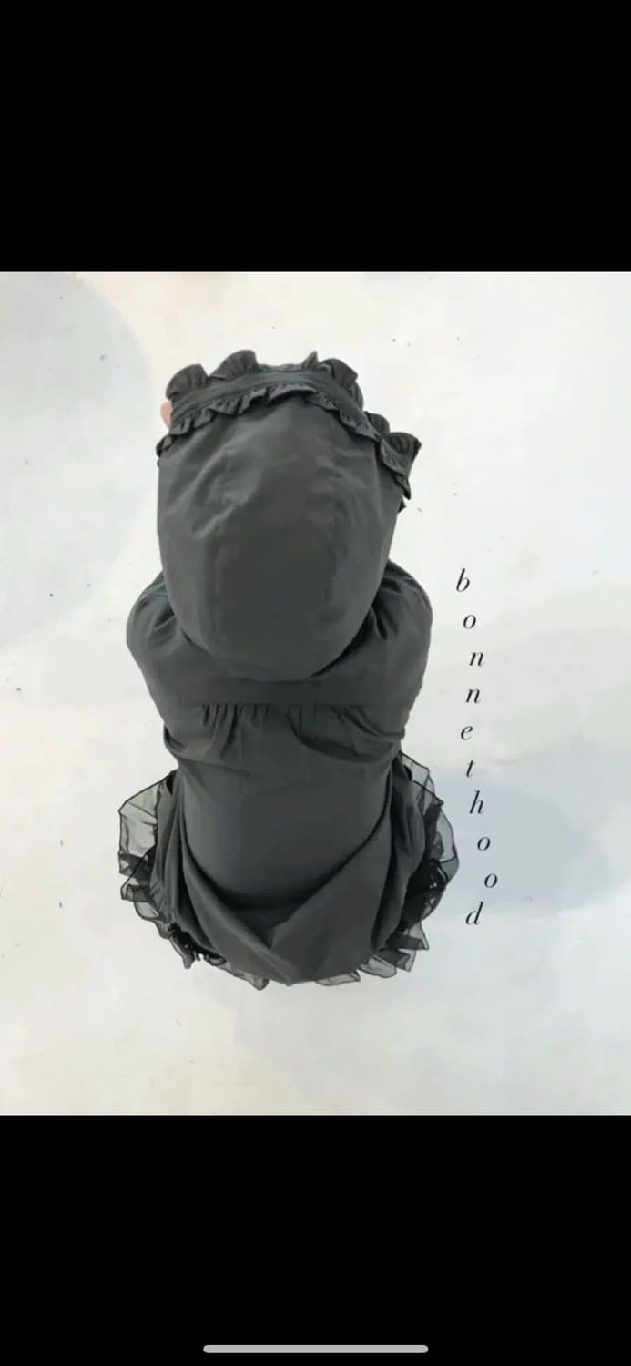 히피디피 보닛 프릴 후드집업 바람막이 상품이미지1