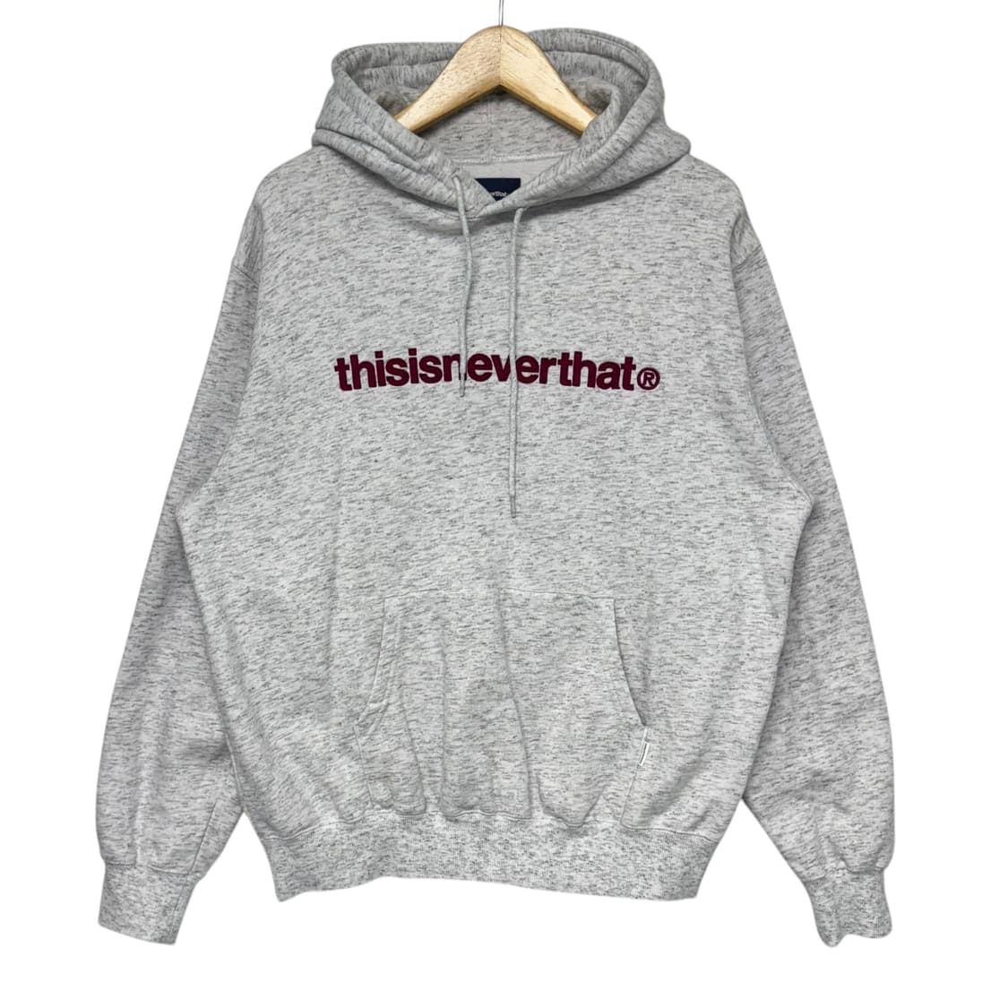 디스이즈네버댓 자수로고 후드티 상품이미지1
