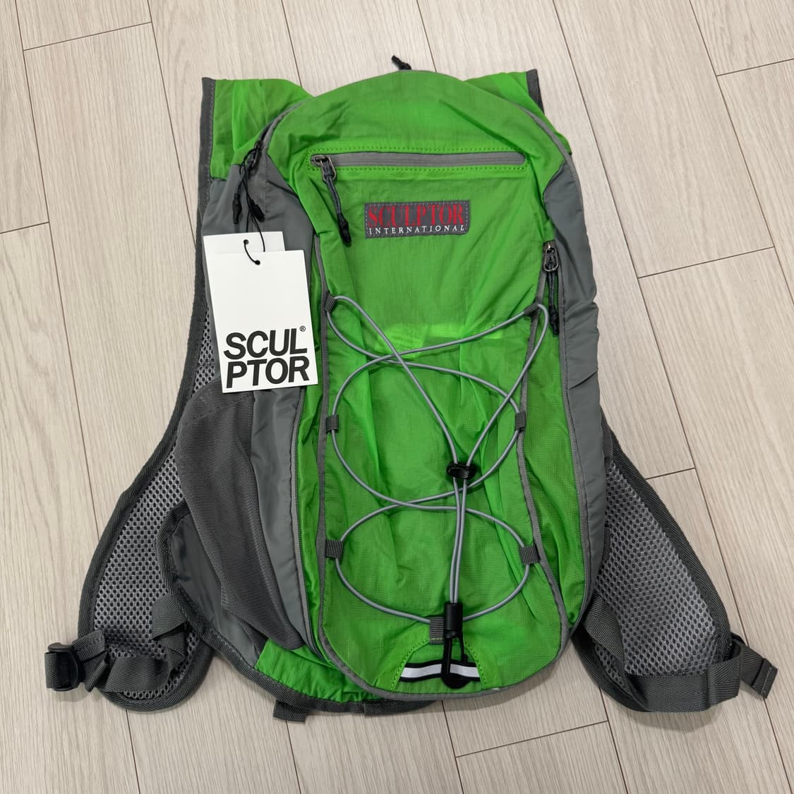 스컬프터 나일론 백팩 애시드그린 상품이미지2