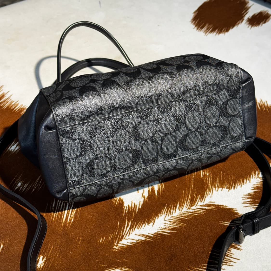 코치 시그니처 사첼백 토드백 숄더백 (OS) y2k 상품이미지5