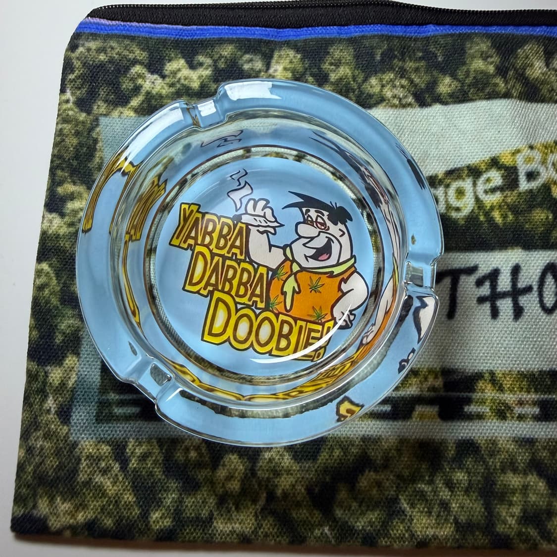 고인돌 가족 플린스톤 패러디 애쉬트레이 재떨이 상품이미지4