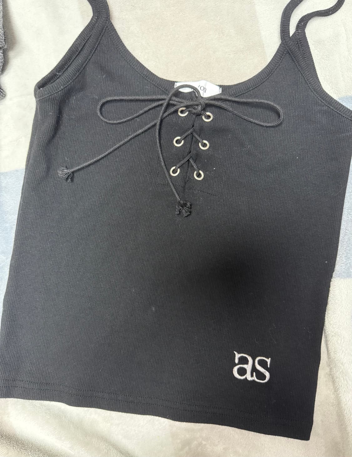 애즈온 coby tee차콜 /나시 일괄 세트 상품이미지4