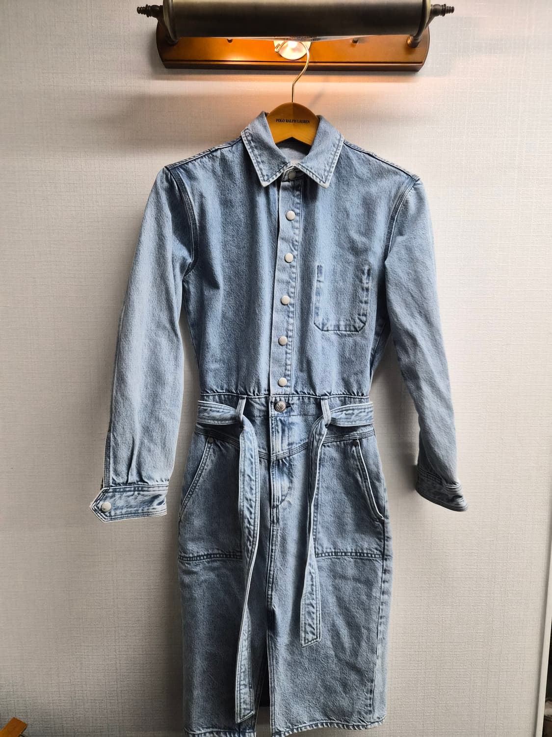 XS) rag & bone 라그앤본 데님 벨트 원피스 팝니다 상품이미지1