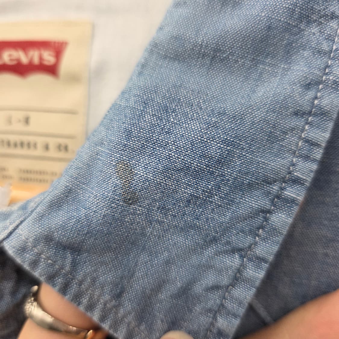 리바이스 데님 웨스턴 셔츠 남L 상품이미지5