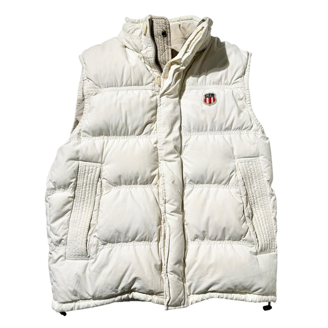 폴로 진스 컴퍼니 랄프로렌 리버시블 성조기 패치 덕다운 패딩 베스트 상품이미지2