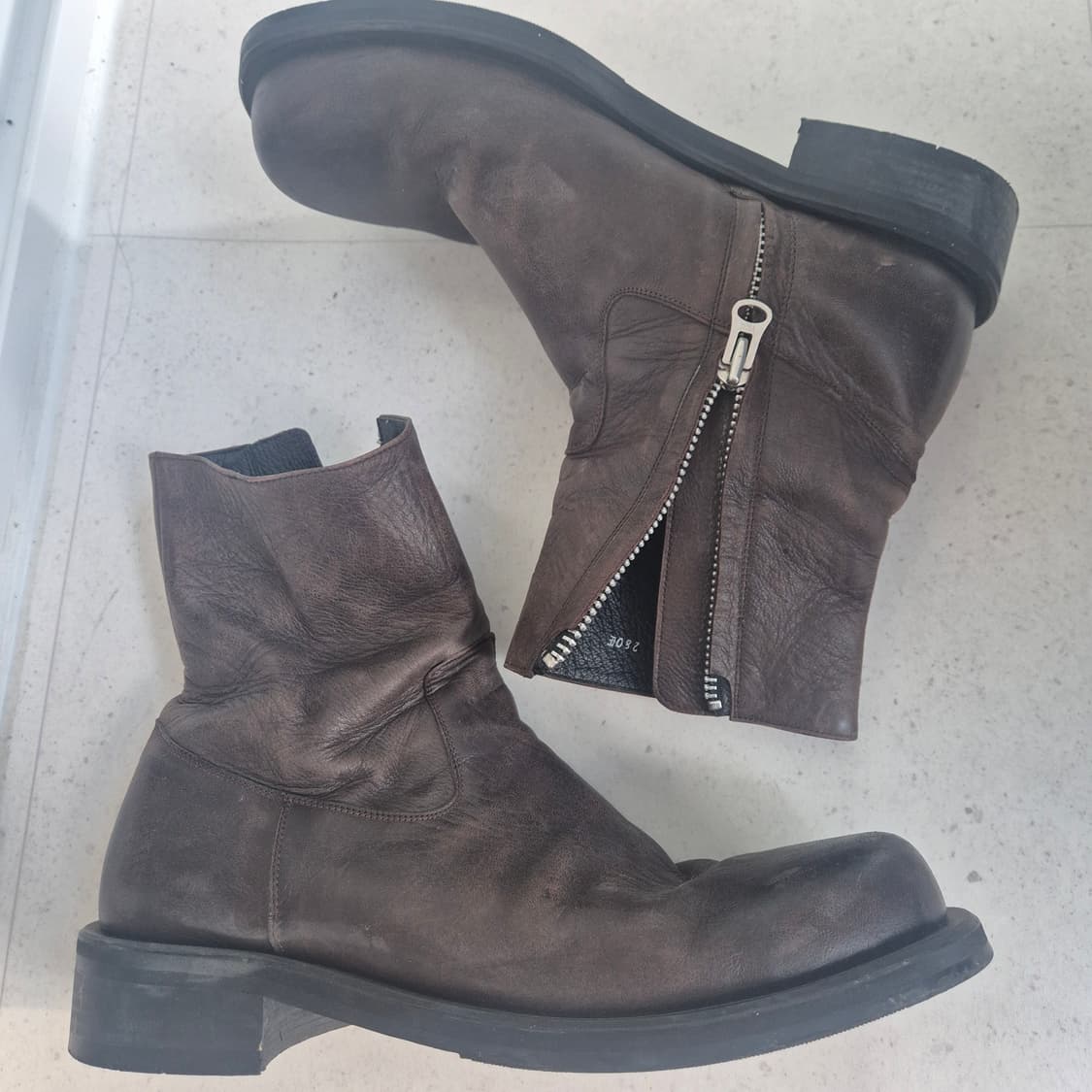 mmrb 크랙부츠 브라운 280 상품이미지8