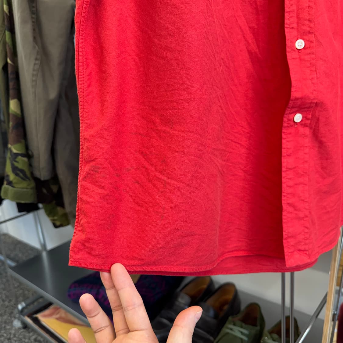 랄프로렌 폴로 옥스포드 셔츠 (2XL)   상품이미지4