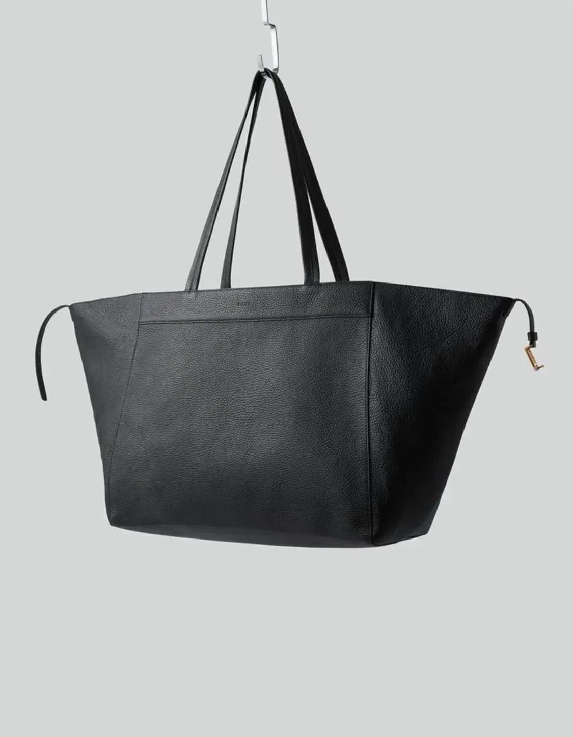 (레더) 렉토 칼라 카바스백 라지 블랙 상품이미지1