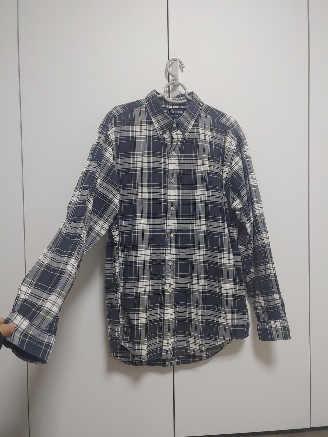 랄프로렌 폴로  남성 체크 남방-100사이즈 상품이미지3