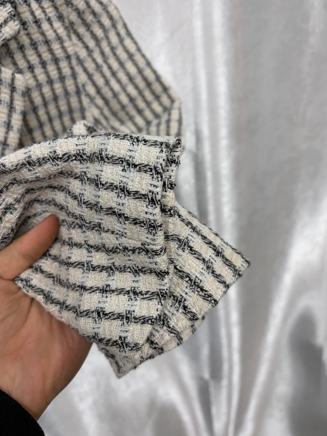 미쏘 트위드 자켓 사이즈90  상품이미지4