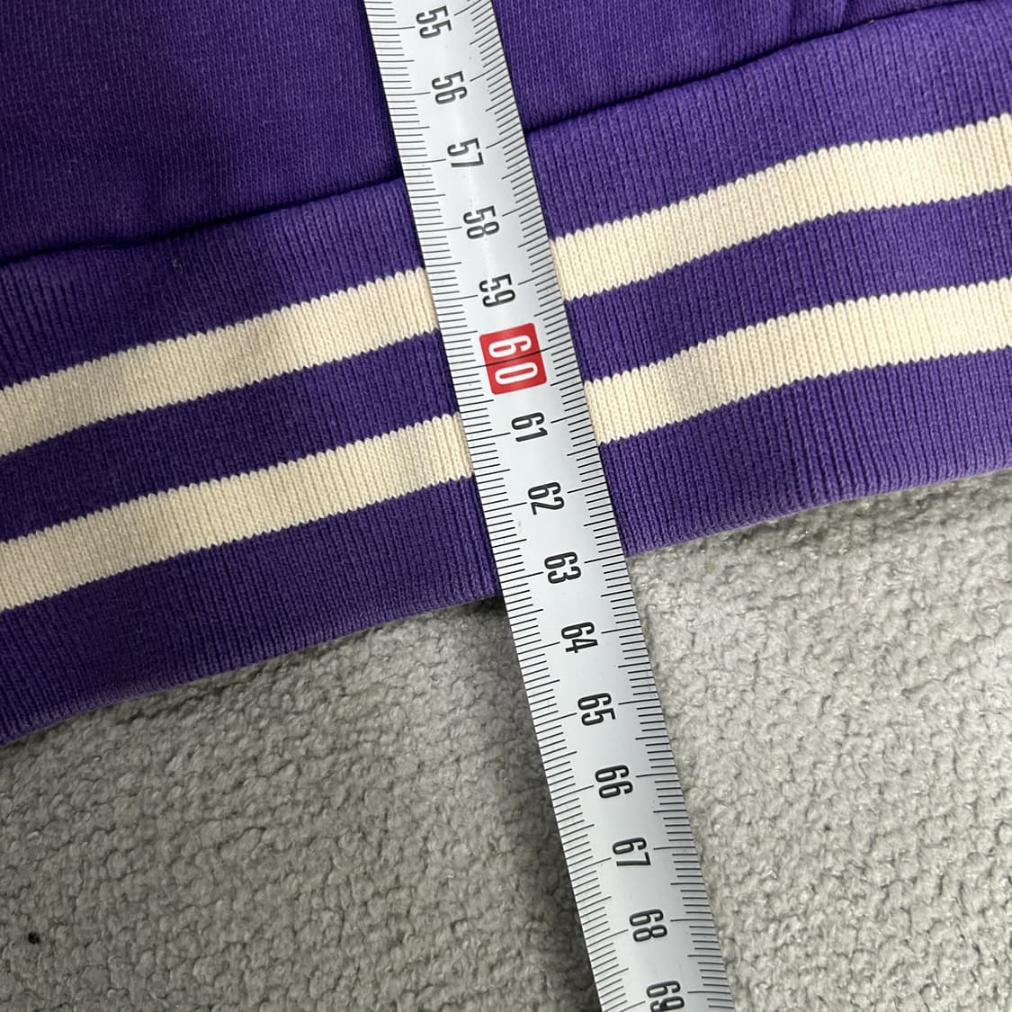 폴로 랄프로렌 퍼플 빅포니 후드집업 L 상품이미지6